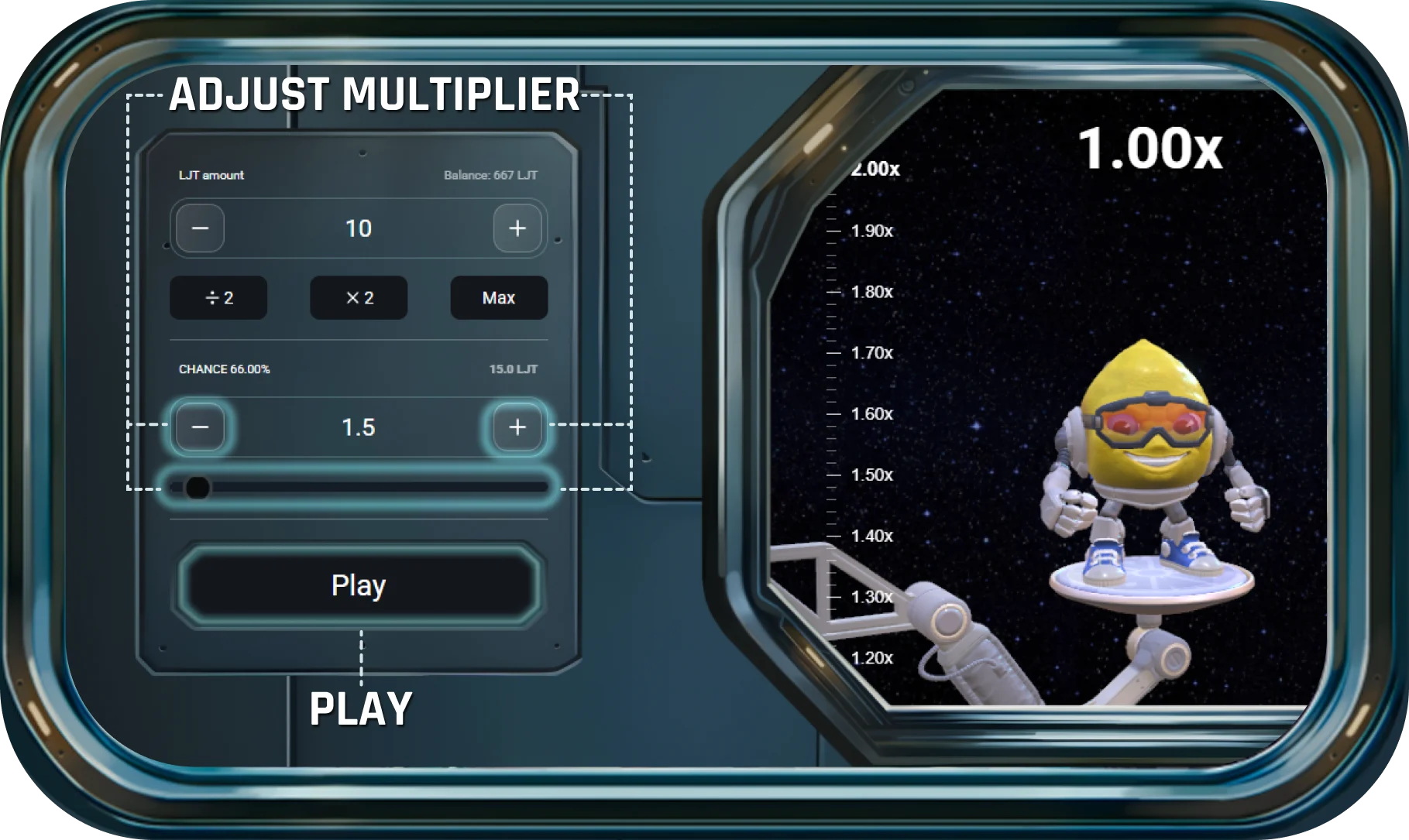 How to play Lemon Jet - step 4